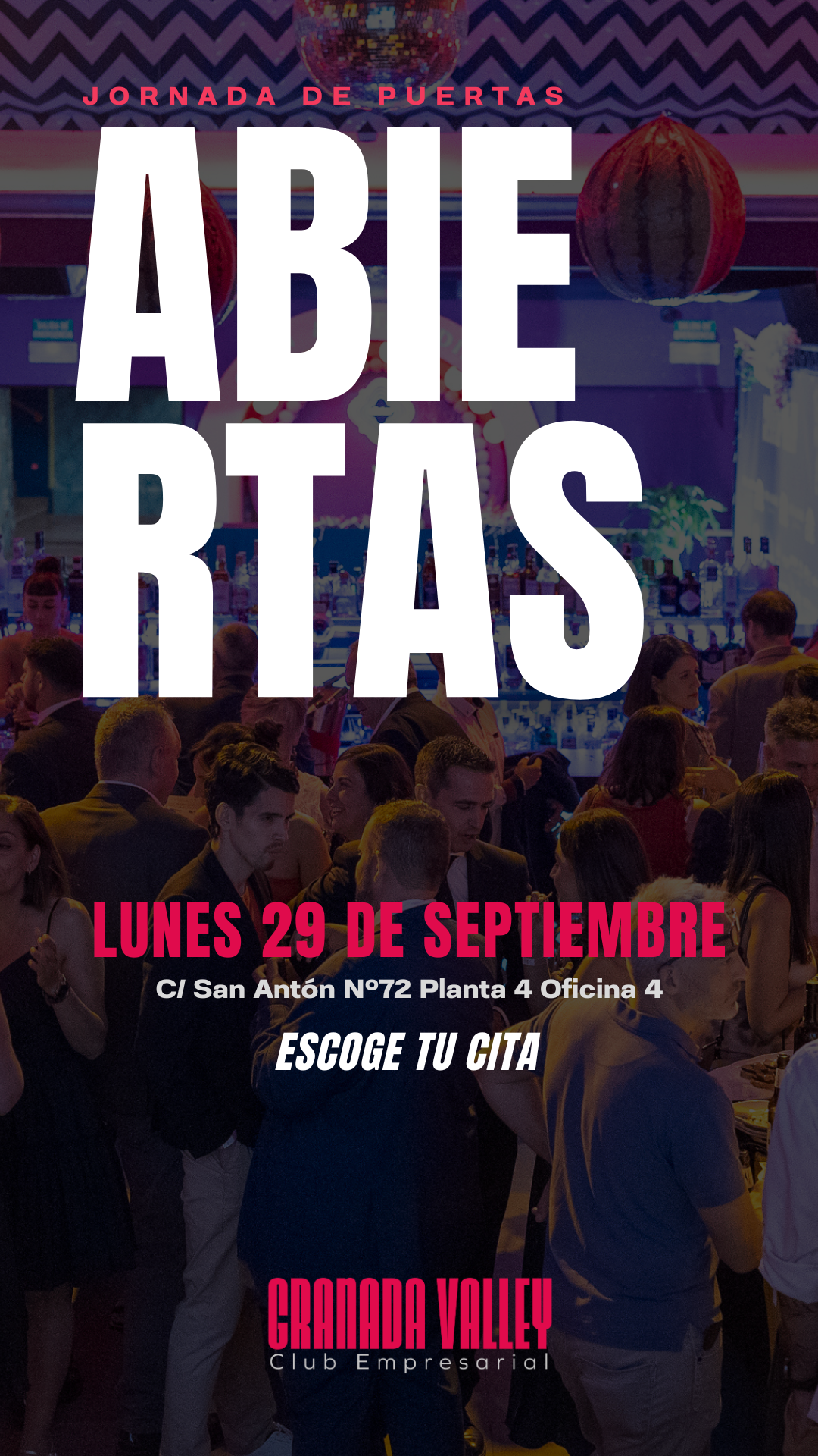 I Jornada de puertas abiertas en Granada Valley