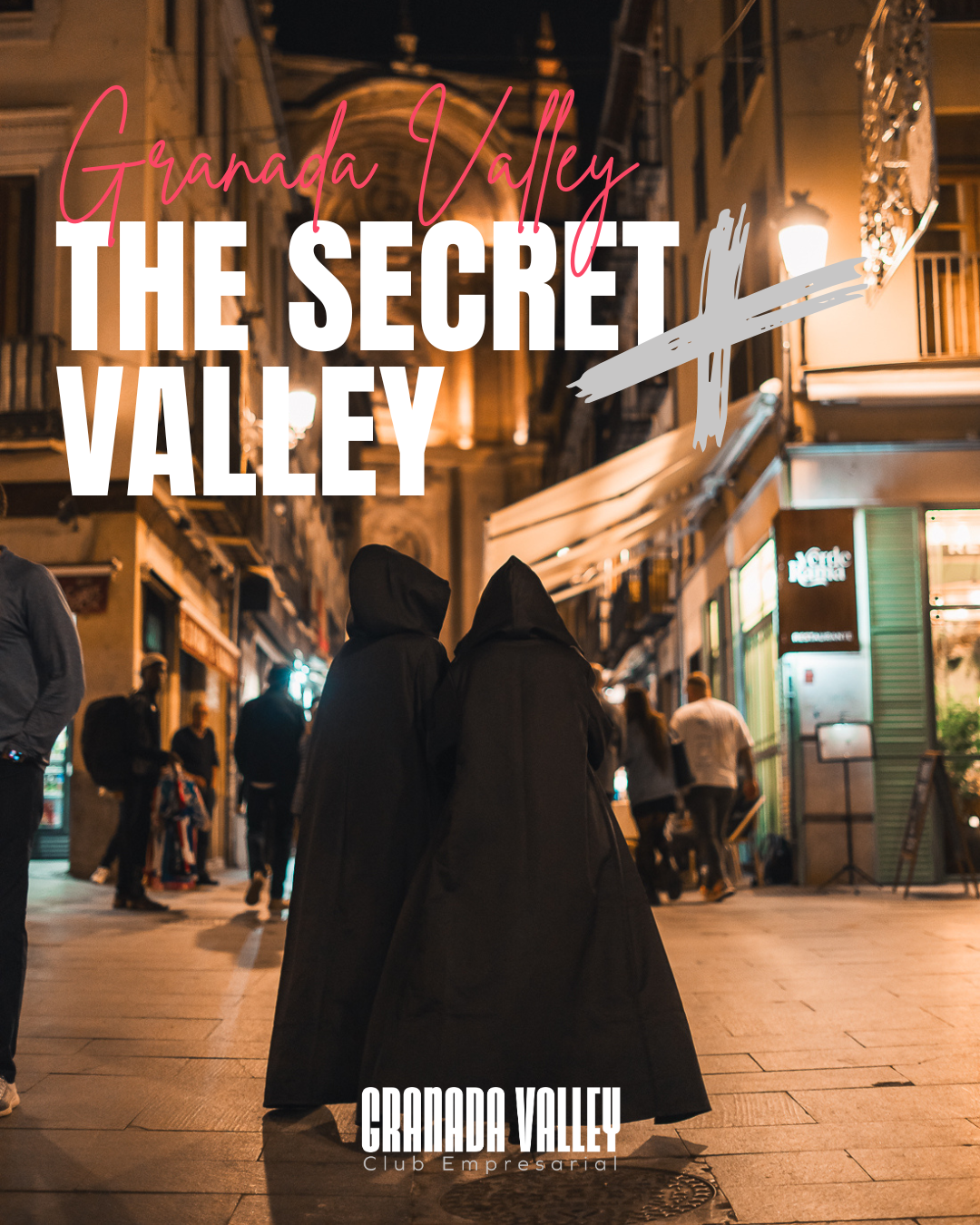 The Secret Valley Edición Halloween: una noche de miedo, risas y networking en Granada Valley