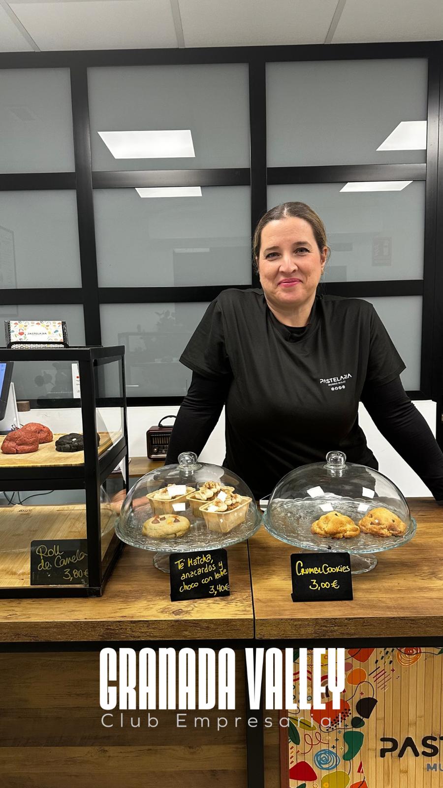 Almudena de Pastelaria y su experiencia en Granada Valley club empresarial