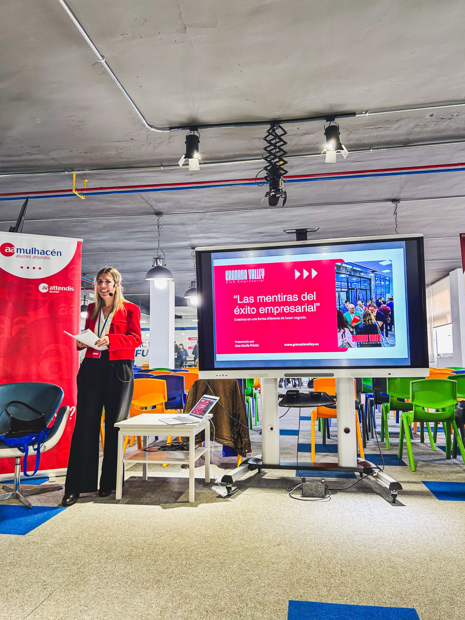 “Las Mentiras del Éxito Empresarial”: la charla de Ana María Prieto en el evento M&M Networking de Granada